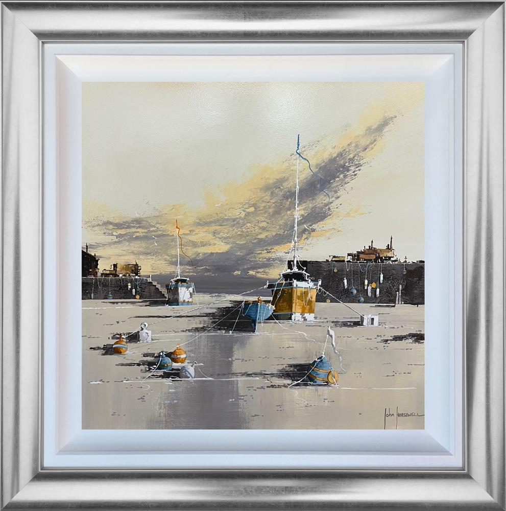Harbour Dreams by John Horsewell, original acrylic marine painting