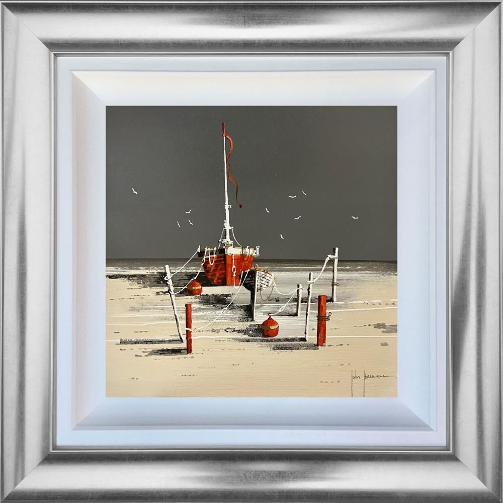 Harmony of Waves by John Horsewell, original acrylic marine painting