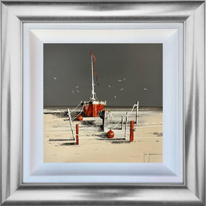 Harmony of Waves by John Horsewell, original acrylic marine painting