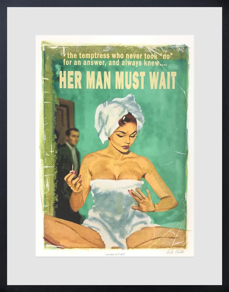 Her Man Must Wait (Pulp) by Linda Charles – signed studio edition