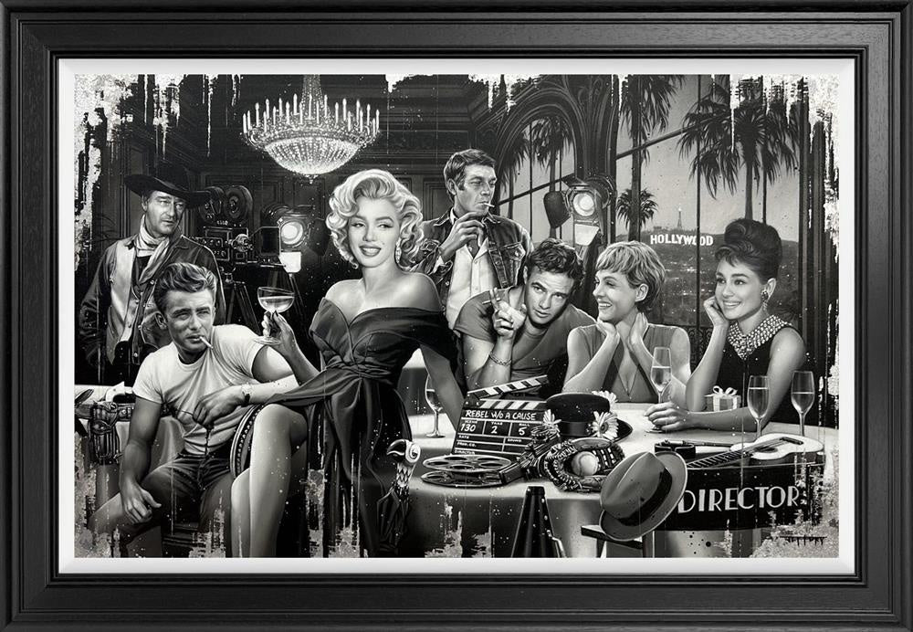 Holywood Wall of Fame artwork by Ben Jeffery