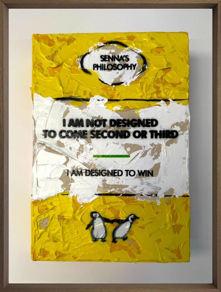 I Am Designed To Win Storybook by Hue Folk, original mixed media