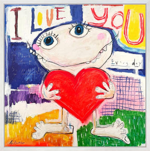 I Love You by Michael Abrams – original painting