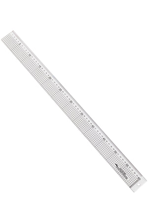 Jakar acrylic ruler with stainless steel edge - 60cm