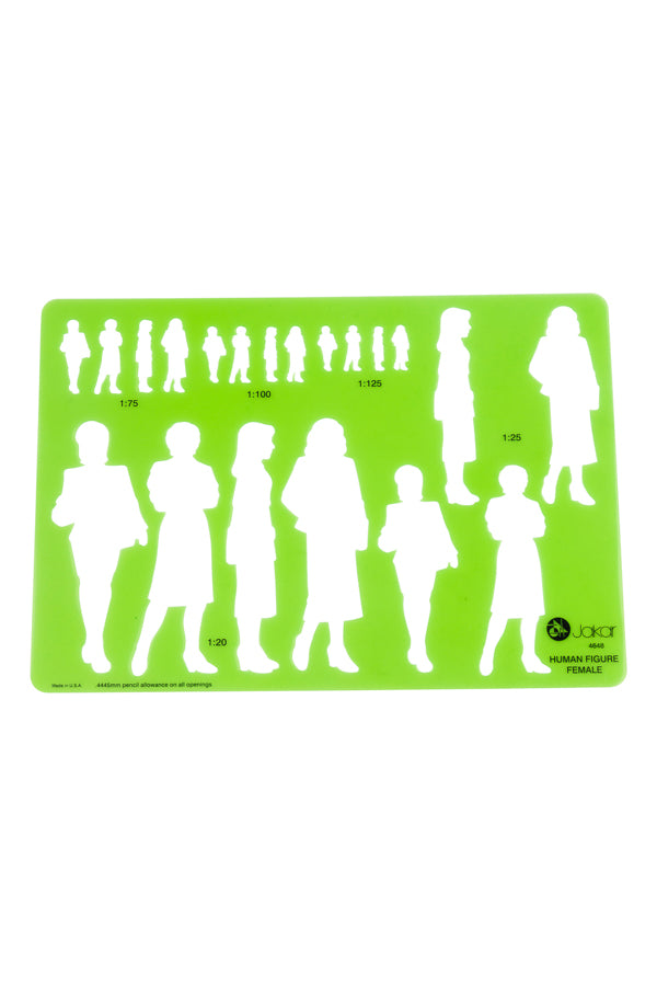 Jakar humanfigure Stencil Female
