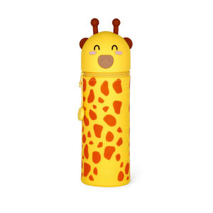 Legami Kawaii 2-In-1 Soft Silicone Pencil Case - Giraffe