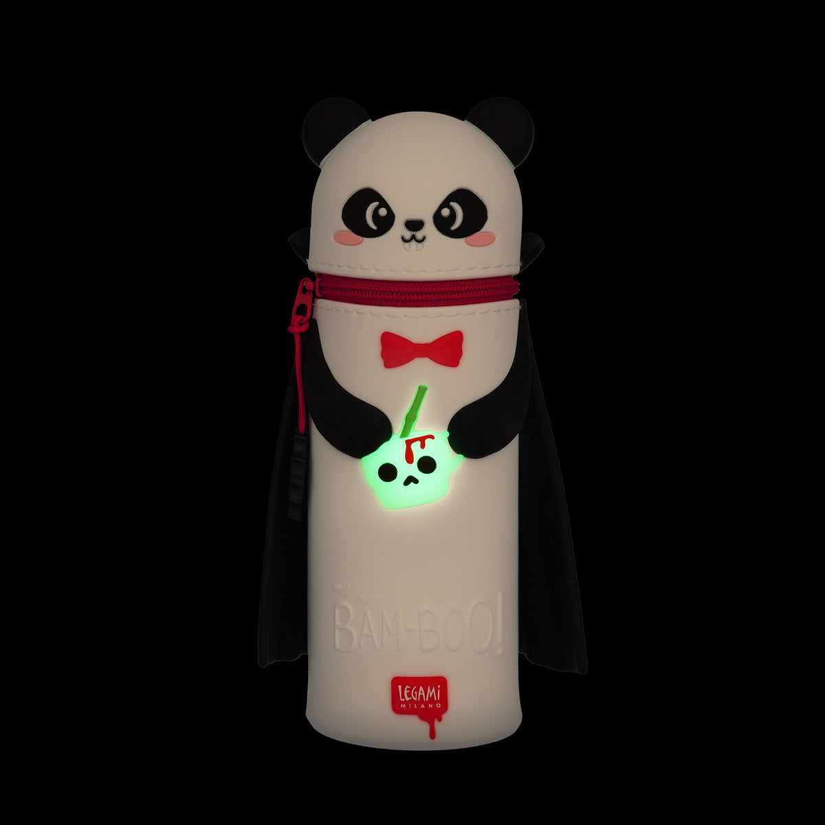 Legami panda silicone pencil case, alternative view