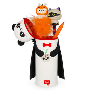 Legami panda silicone pencil case, detail