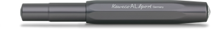 Kaweco AL Sport fountain pen in Anthracite, capped