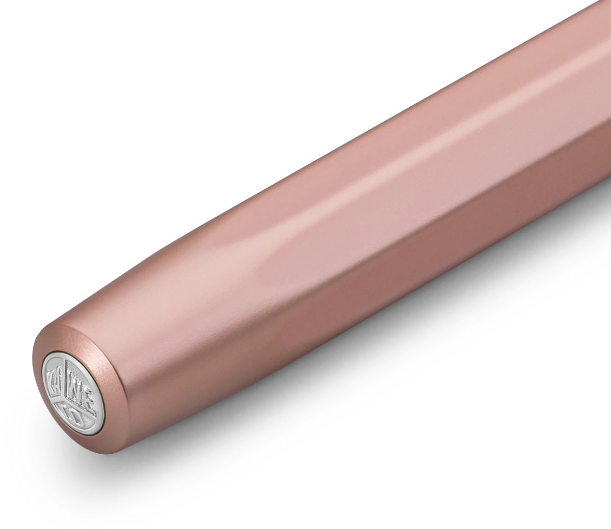 Kaweco AL Sport fountain pen in Rose Gold, detail