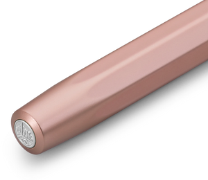 Kaweco AL Sport fountain pen in Rose Gold, detail