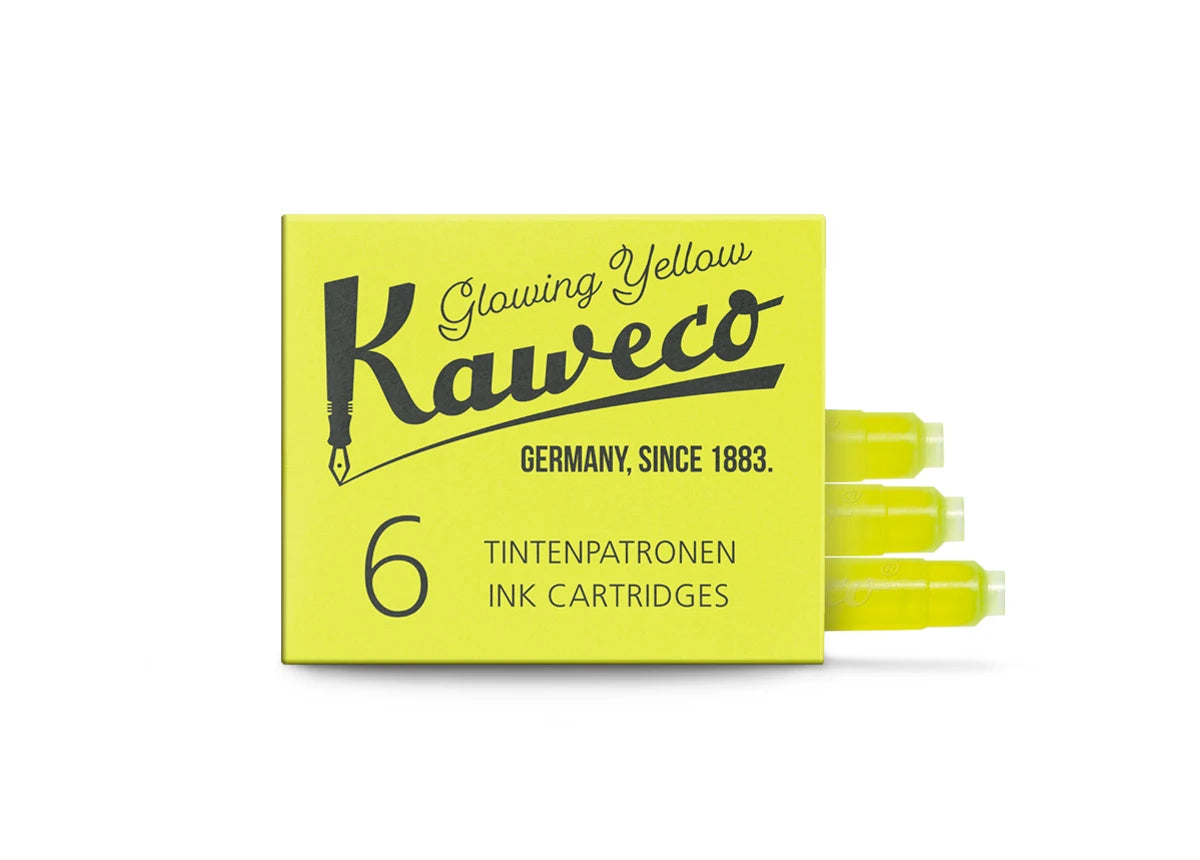 Kaweco Ink Cartridges Highlighter Yellow 6-Pack