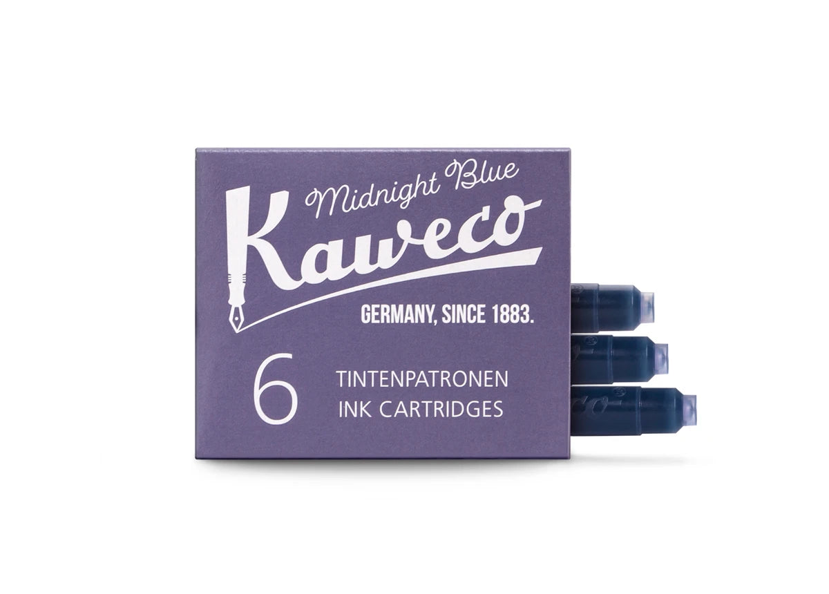 Kaweco Ink Cartridges Midnight Blue 6-Pack