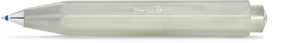 Kaweco Lunar Sport ballpoint pen in Light Green, iridescent pearl finish with silver trim