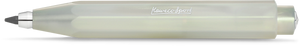 Kaweco Lunar Sport 3.2mm clutch pencil in Light Green, iridescent pearl finish with silver trim