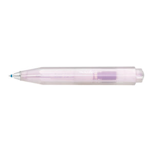 Kaweco Lunar Sport ballpoint pen in Light Purple, iridescent pearl finish with silver trim
