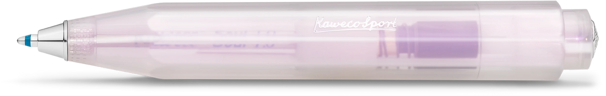 Kaweco Lunar Sport ballpoint pen in Light Purple, side view