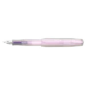 Kaweco Lunar Sport fountain pen in Light Purple, iridescent pearl finish with silver trim