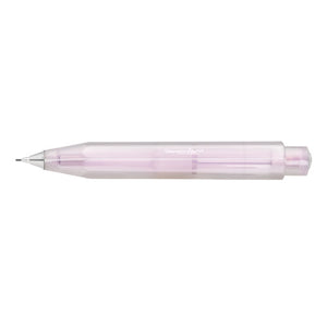 Kaweco Lunar Sport 0.7mm mechanical pencil in Light Purple, iridescent pearl finish with silver trim