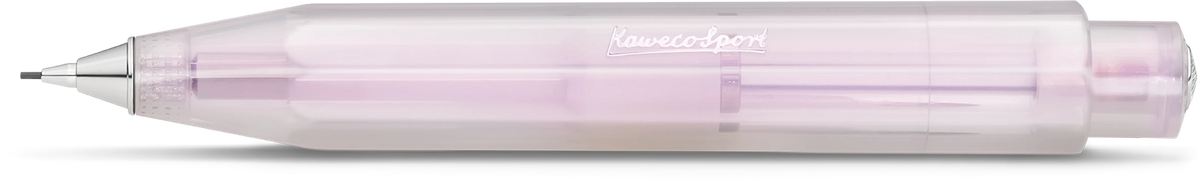 Kaweco Lunar Sport 0.7mm mechanical pencil in Light Purple, side view