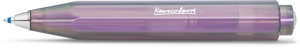 Kaweco Lunar Sport ballpoint pen in Shadow Purple, side view