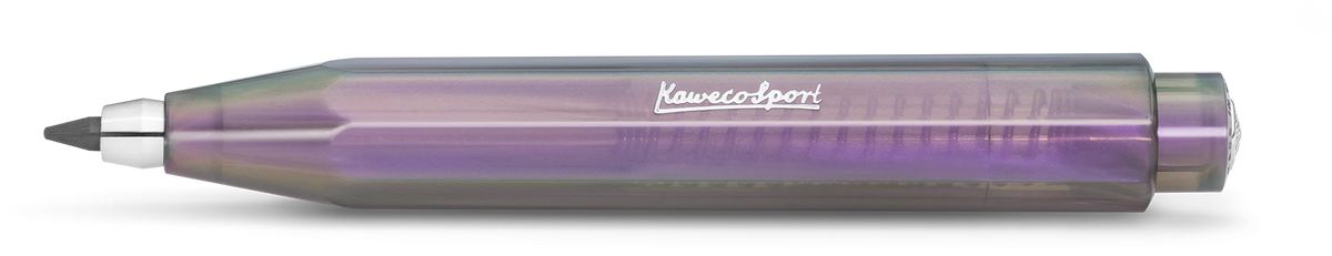 Kaweco Lunar Sport 3.2mm clutch pencil in Shadow Purple, side view