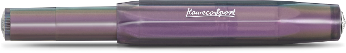 Kaweco Lunar Sport fountain pen in Shadow Purple with the cap closed