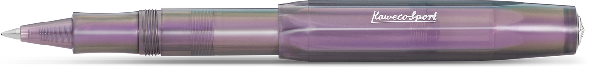 Kaweco Lunar Sport rollerball pen in Shadow Purple, side view
