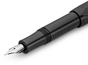 Kaweco Skyline Sport fountain pen in Black, nib detail