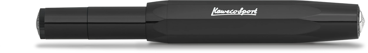 Kaweco Skyline Sport fountain pen in Black, capped