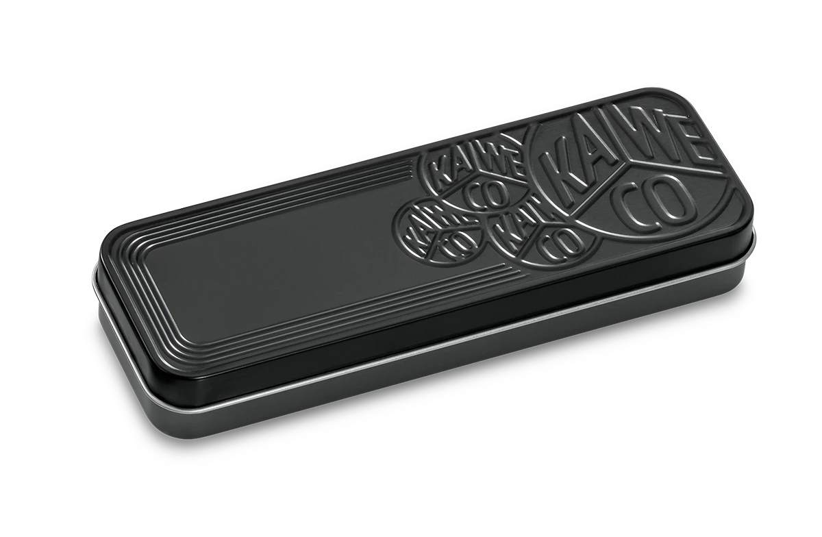 Black Kaweco metal tin box the ORIGINAL fountain pen is supplied in