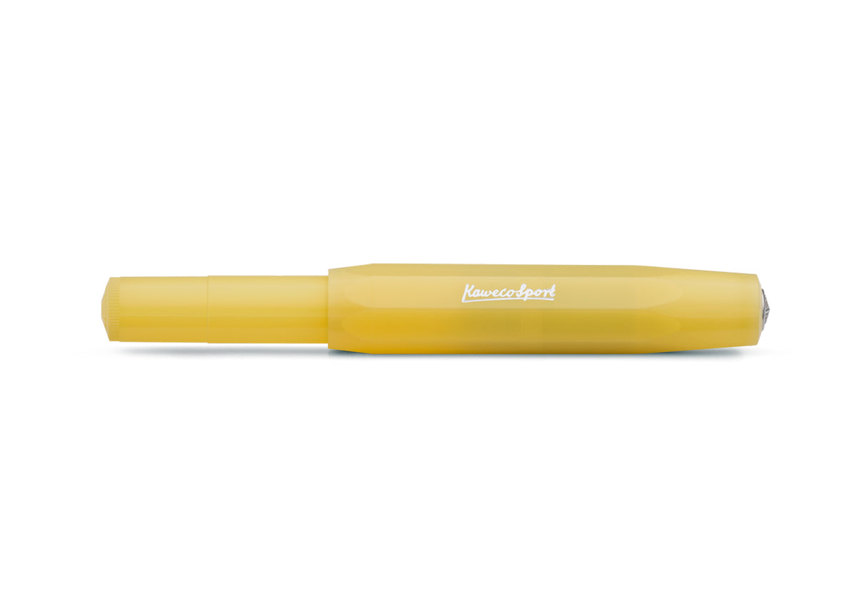 Kaweco FROSTED SPORT Fountain Pen Sweet Banana M