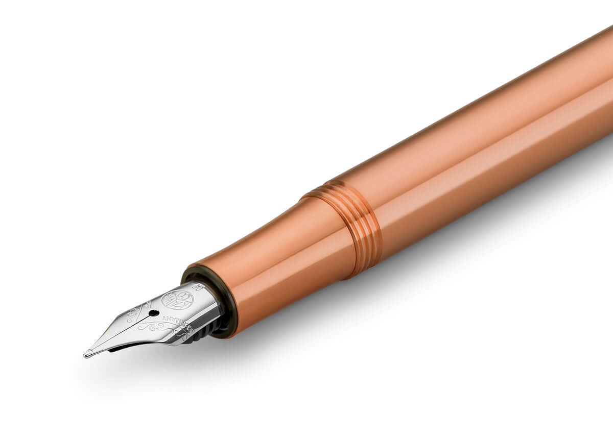 Kaweco LILIPUT Copper Fountain Pen – Medium Nib, Compact Metal Pocket Pen