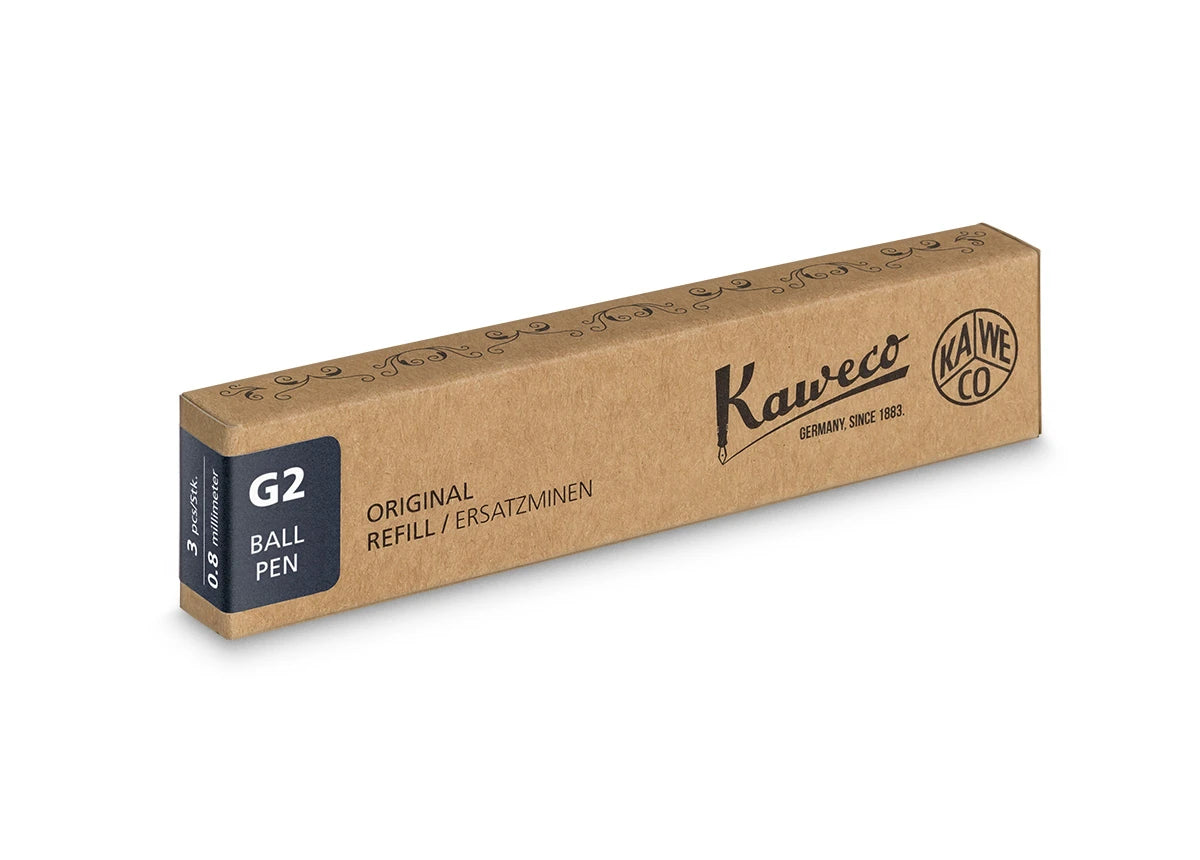 Kaweco G2 Ball Pen Refill Black 0.8 mm - 3 pcs