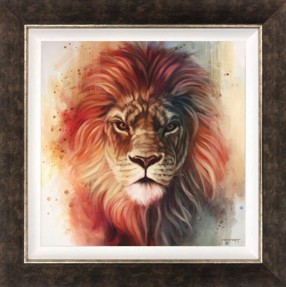 King of the Jungle by Ben Jeffery – signed box-canvas studio edition