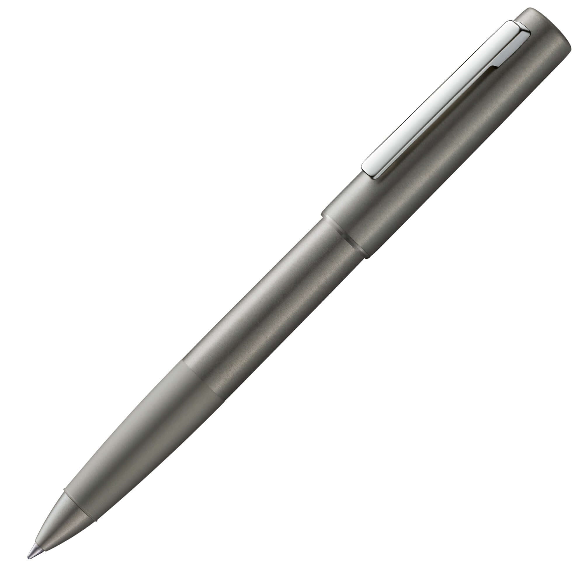 LAMY aion Rollerball Pen - Graphite elegantly designed with a blasted aluminium body for a modern look.