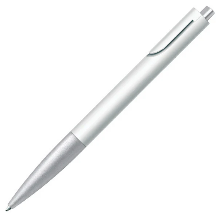 LAMY noto Ballpoint Pen in minimalist design with silver and white color scheme.