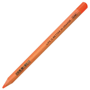 Legami Life Is Better In-Jumbo Fluorescent Coloured Crayon-Orange
