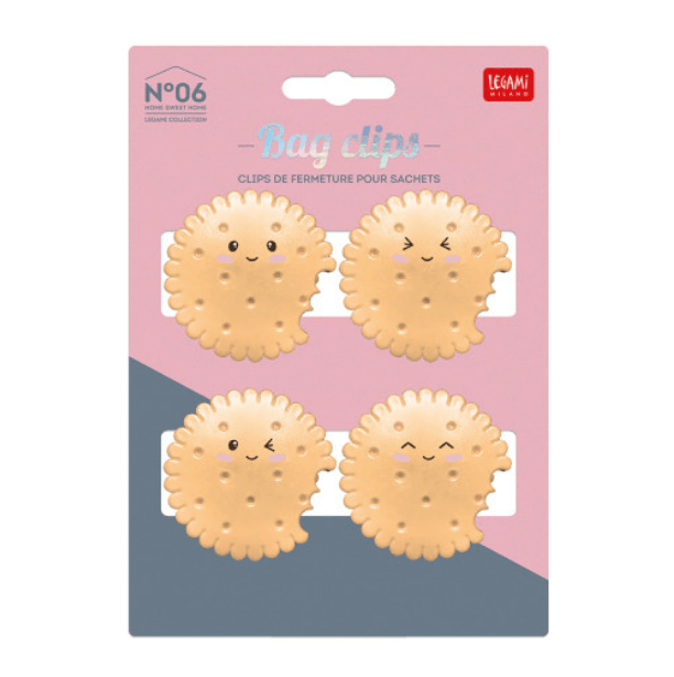 Legami Bag Clips – Cookie