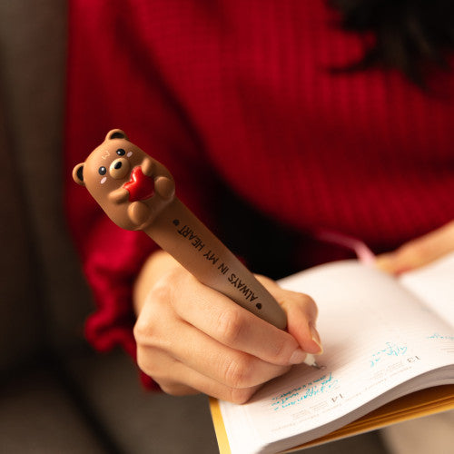 Legami Squishy Gel Pen - Squeezies - Teddy Bear 0,5 Mm