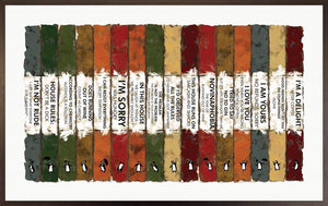 Life's A Bookcase Antique Paper Deluxe by Hue Folk