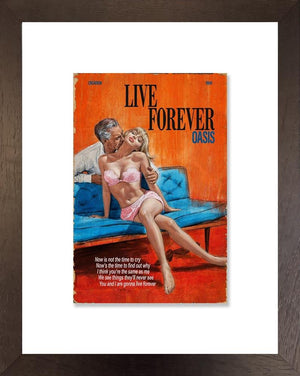 Live Forever (Songbook) by Linda Charles – signed studio edition