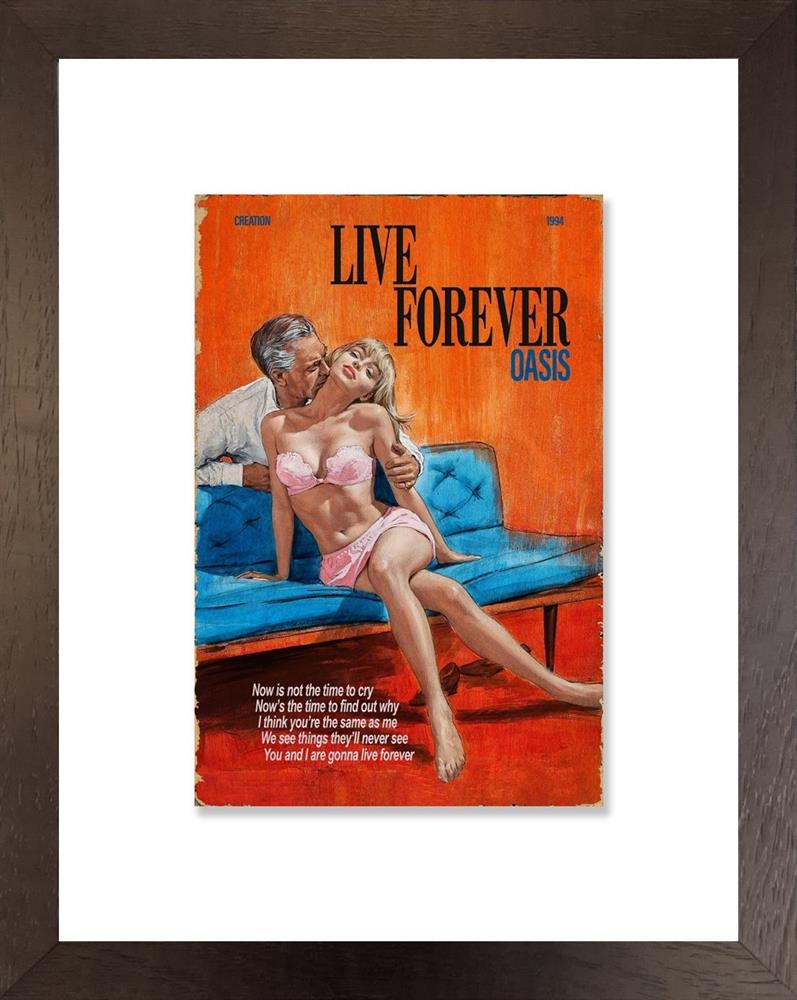Live Forever (Songbook) by Linda Charles – signed studio edition