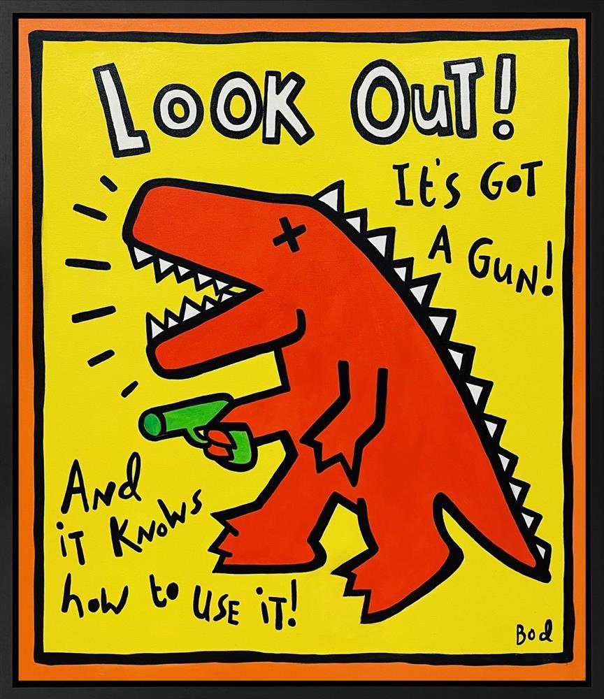 Look Out! (Bod Series) by Michael Abrams – original painting