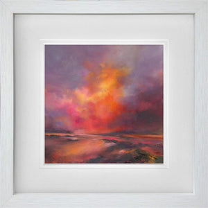 Lost In Thought Miniature by Alison Johnson, studio edition on canvas