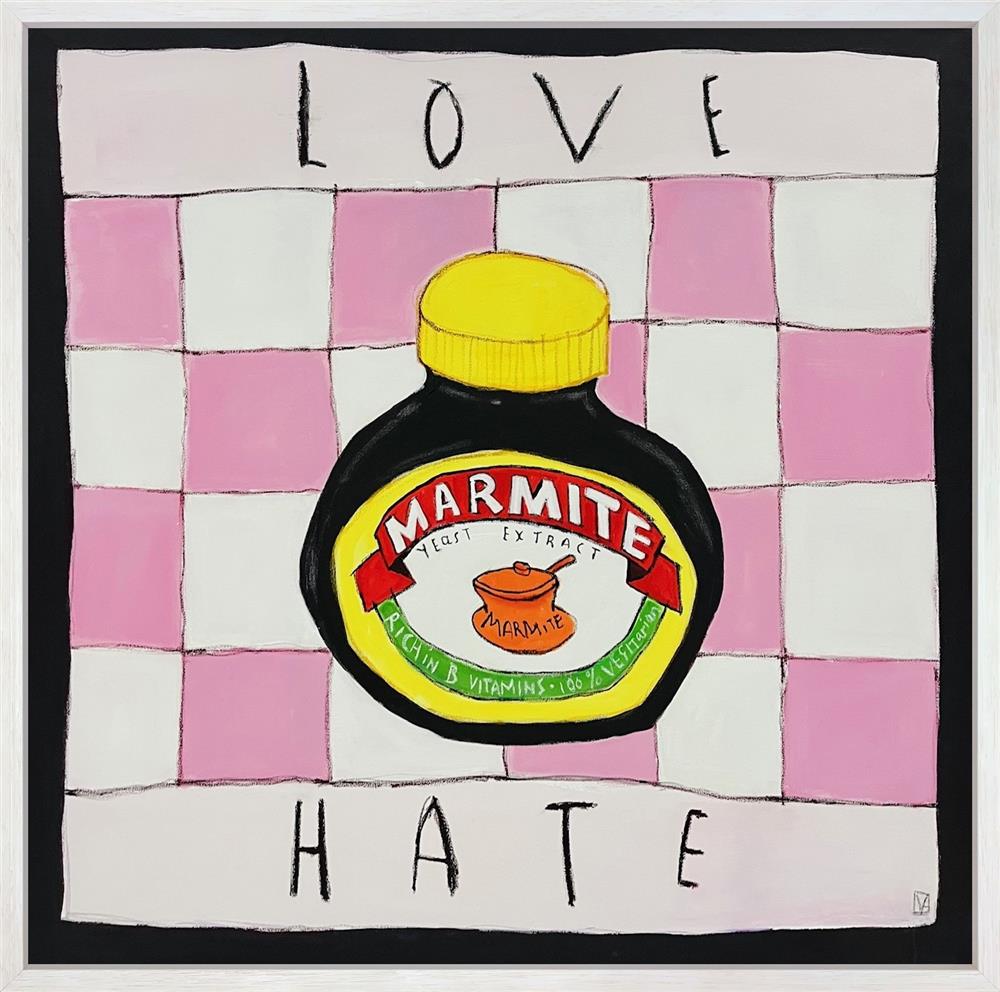 Love Hate Canvas Deluxe by Michael Abrams – original painting