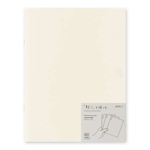 MD Notebook Light A4 Variant Lined 3pcs Pack A - A4 lined notebook pack with a simple design.