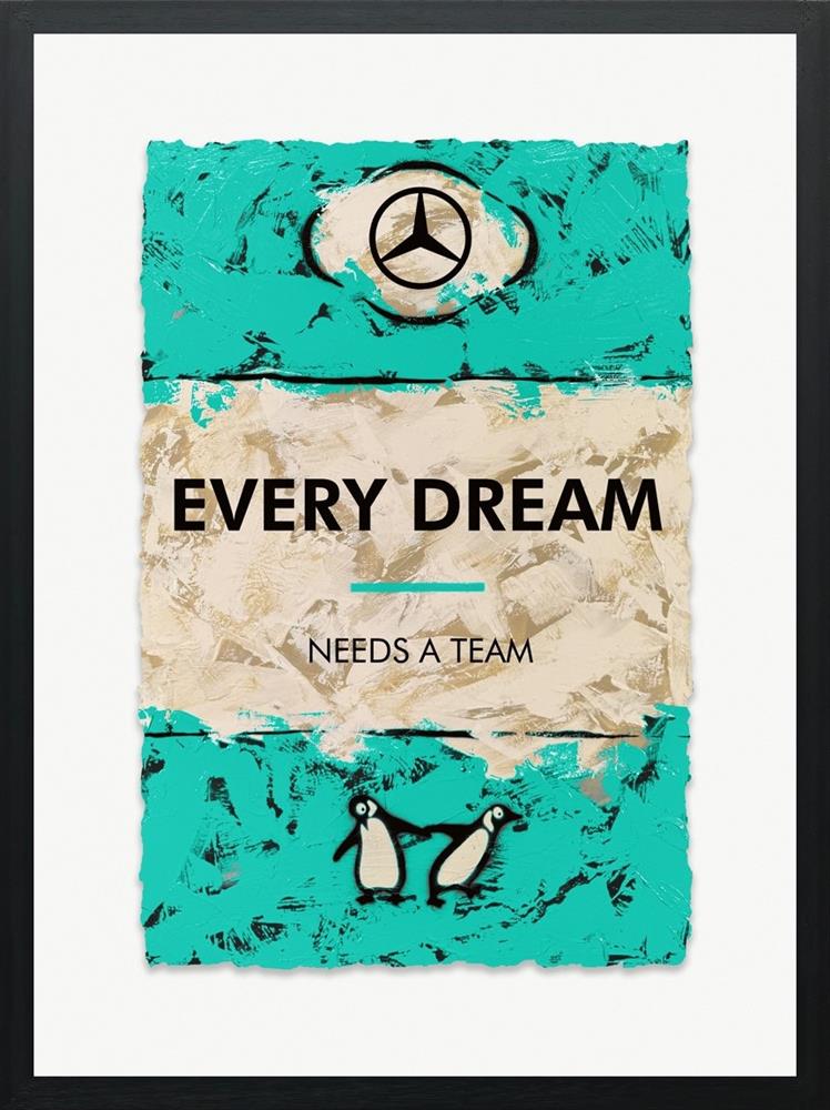 Mercedes (F1 Philosophy) by Hue Folk – signed studio edition