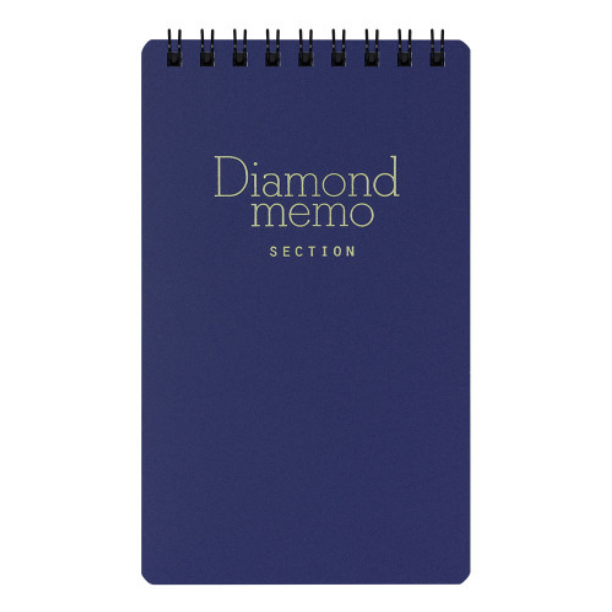 Midori Diamond Memo <L> Grid Blue