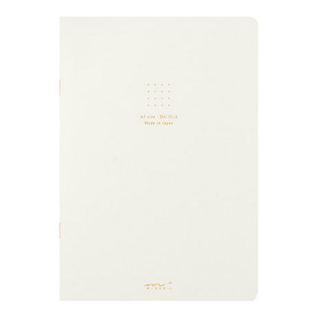 Midori Notebook <A5> Color Dot Grid  White